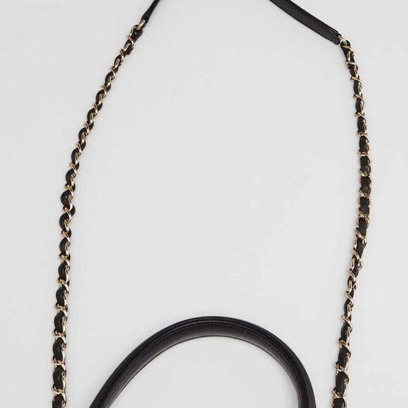 Chanel Black Quilted Lambskin Leather Small Trendy Bag - Picture 6 of 11